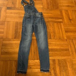 Blue women almost like new overalls